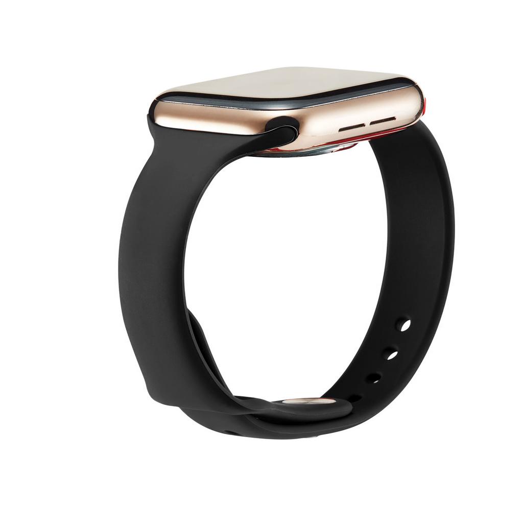 Weiches Silikon Uhrenarmband Ersatz für Apple Watch Serie 10 42mm/9 8 7 41mm/SE (2023) SE (2022) SE 6 5 4 40mm/3 2 1 38mm