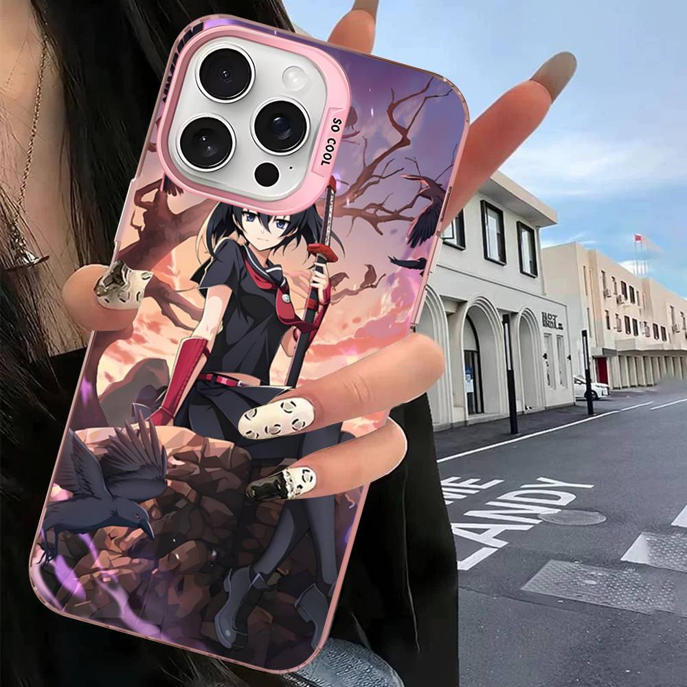 Anime Akame Ga Kill! Phone Case For iPhone 17 16 15 14 13 12 11 Pro MAX Matte Shockproof Back Anti Fall Matte Cover