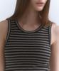 Musinsa Standard Woman Women'S Striped Tank Dress [Black]