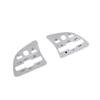 For Benz A-Class Steering Wheel Button Silver Aluminum -22 Frame Cover Trim