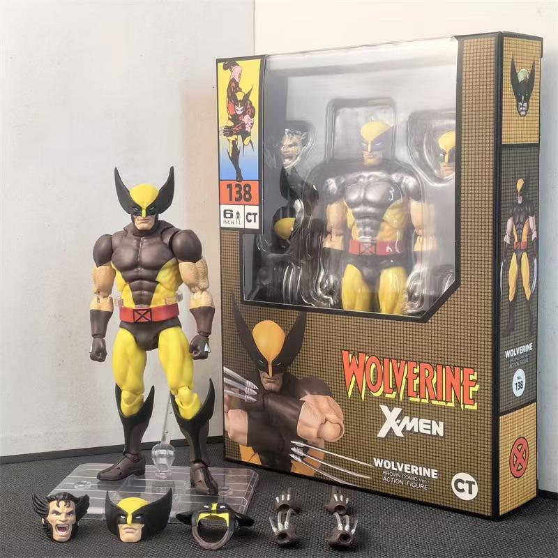 

В наличии Ct Toys Фигурка Хэлверина Росомаха Mafex 096 138 Люди Икс Аниме Фигурка Действия Статуэтка Модель Коллекция Игрушки Подарок CT Factory