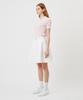 A Ben A-Line Midi Skirt White