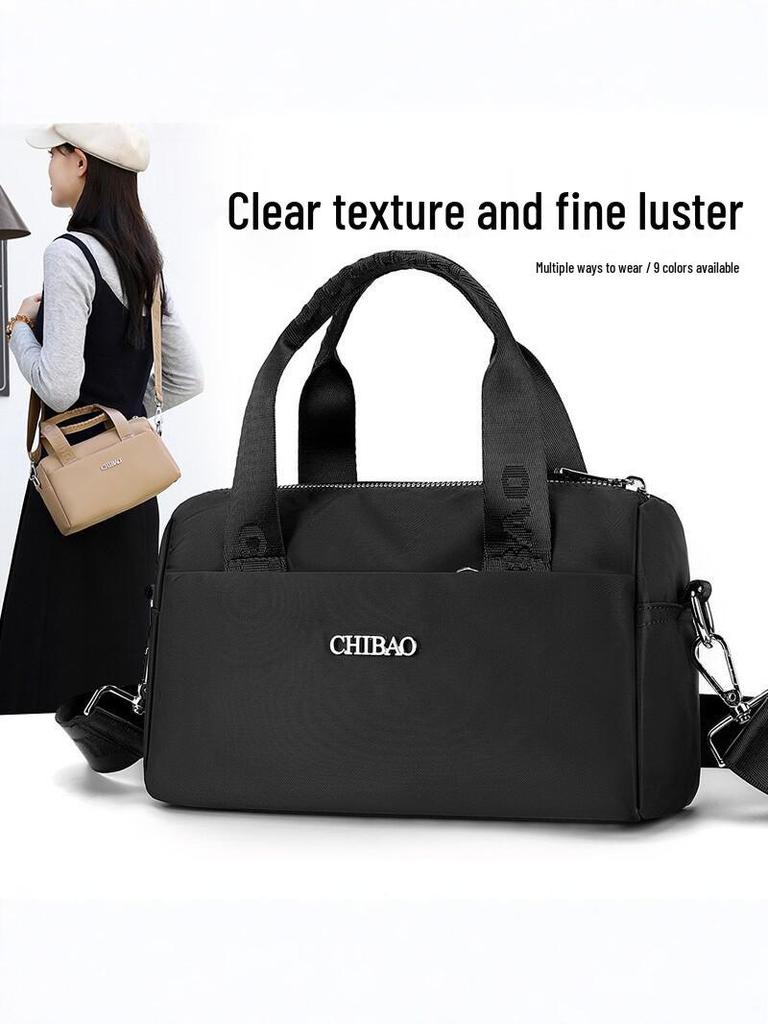 2026 Women's Lightweight Nylon Crossbody Bag: Large Capacity, Fashionable, Versatile, and Perfect for Casual or Commuting Use.