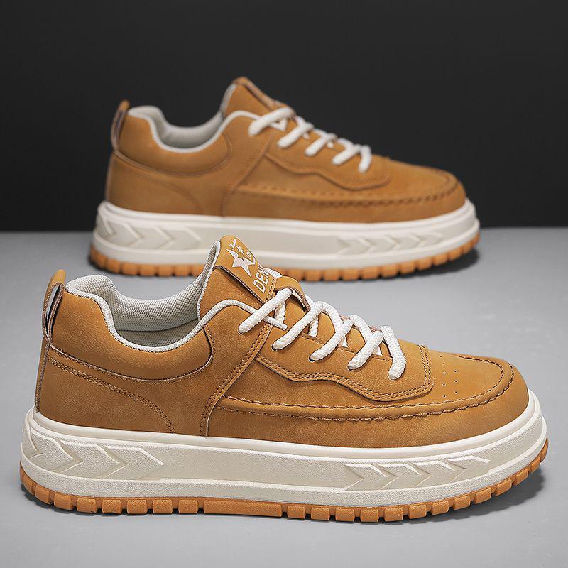

Men s Thick-Soled Height-Boosting Sneakers - Breathable, Versatile Casual Sports Shoes for Autumn and Spring Custom Order