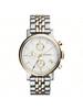 Ladies' Quartz Stainless Steel Tri-Tone Tri-Hand Wristwatch, Stainless Steel Case/Crystal ES3746