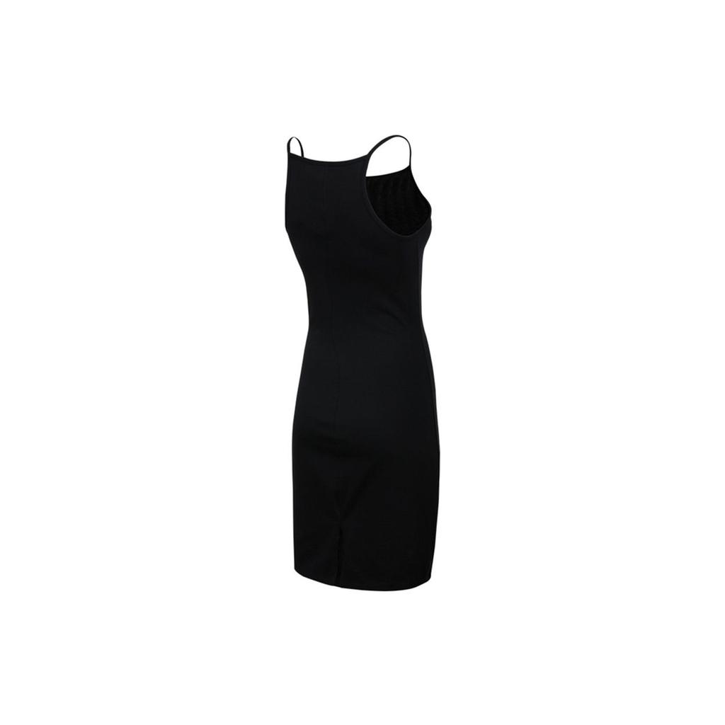 Nike Sportswear Womens Casual Solid Color Tank Dress Women dresses Black CZ9843-010