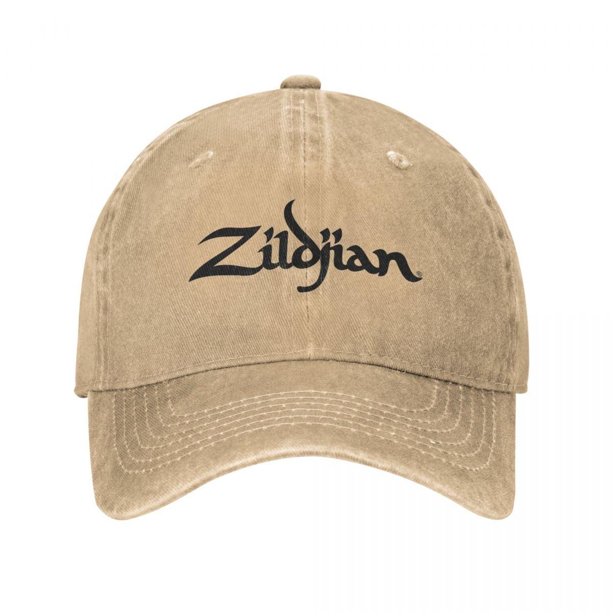 

Zildjian дальнобойщики шляпы аксессуары ретро потертая джинсовая кепка Snapback для унисекс стиль регулируемая One Size