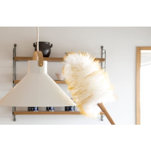 the reset Wool Duster, Large, Wool Duster (Cleaning Tool, Dust Removal, Natural Wool Duster, Stylish, Handy Wool Duster, Easy to Use, Car Cleaning)