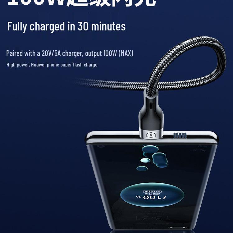 Universal Fast Charge 3-in-1 Multi-Head Charger Cable for Mobile Phones