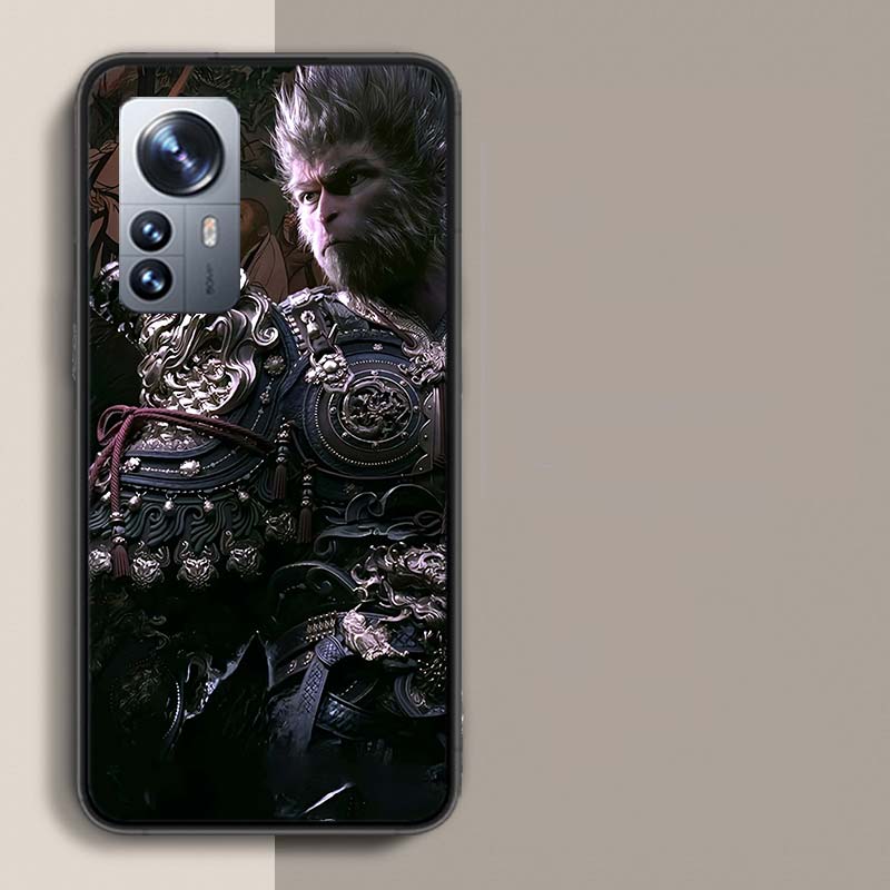 Black Myth Wu Kong Phone Case For Redmi Note 13 Pro Plus 14 Pro+ 12S 12 11S 11T 11E 11 10S 10 9S 9 Xiaomi Capa TPU