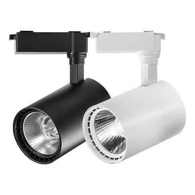 COB Spotlight 220V LED Tracking Light Rail Lamp LED 20/30W Ceiling Spotlight Surface Mount Decoration Light for Mall Exhibition