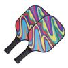 1 Pair Pickleball Paddle Fiberglass Enlarge Plate PVC Edging Beehive Pickleball Training Paddle for