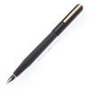 USED LAMY Imporium Black/Gold Fountain Pen, Fine Nib, Designed by Mario Bellini