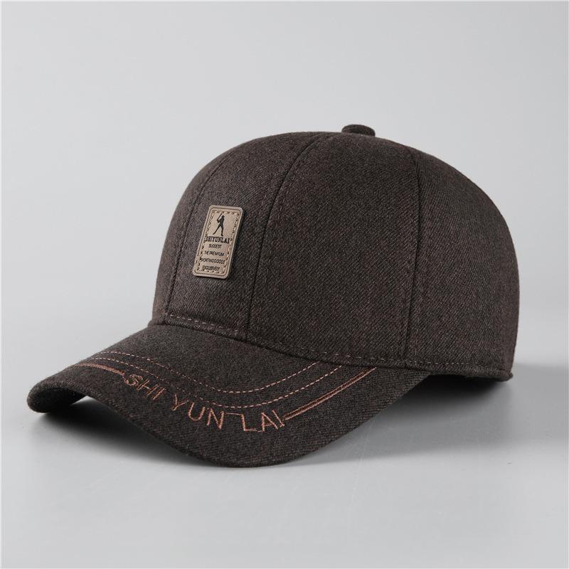 Old hat men's winter thermal cap winter men's baseball cap ear protector
