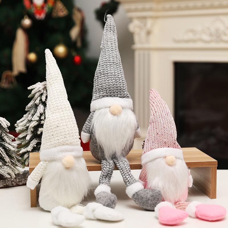 Muñeca Sin Rostro De Gnomo Navideño Adornos Navideños Muñeca Sin Rostro De Gnomo Navideño Adornos Navideños
