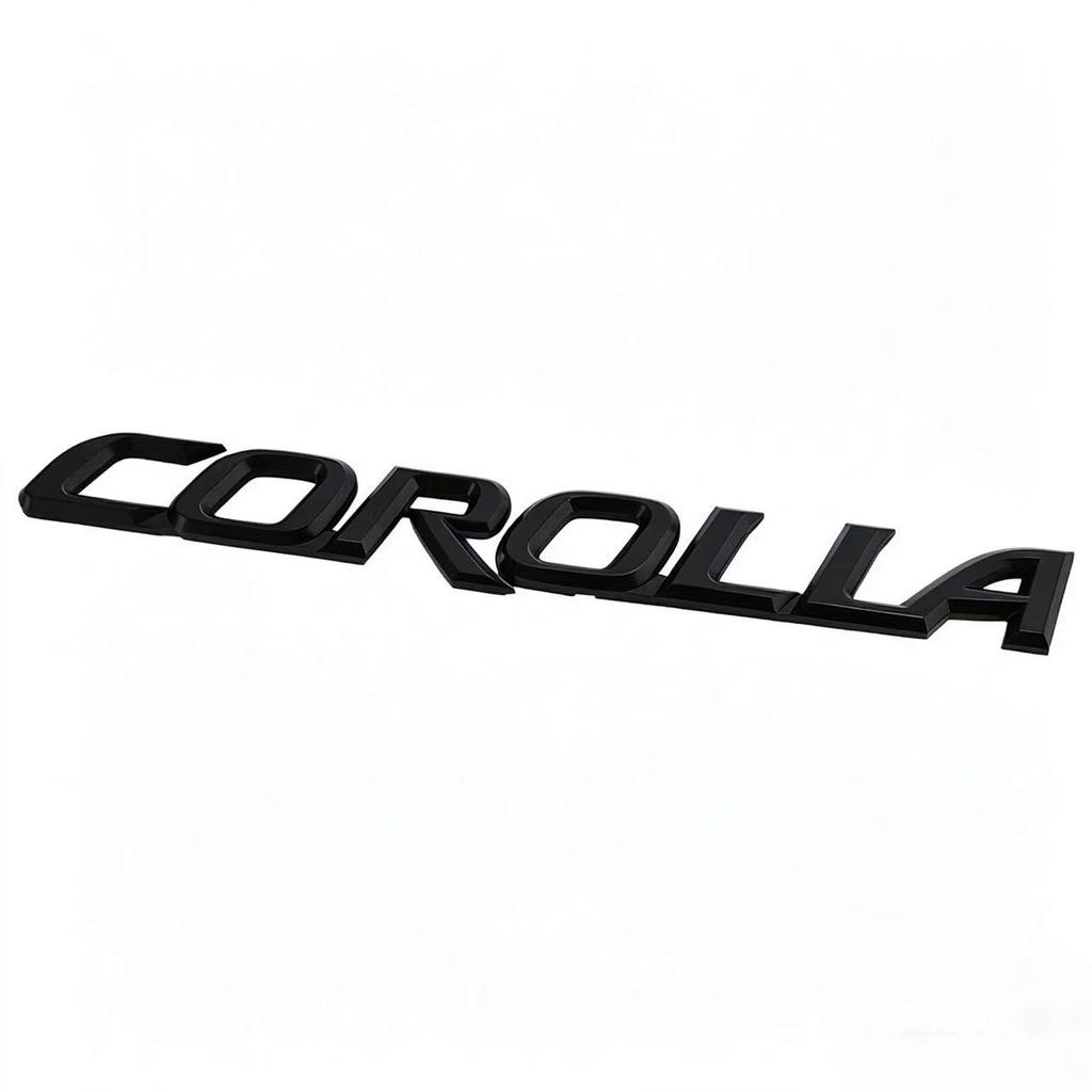 1 Pezzo Emblema Badge Baule 3D Rialzato in ABS Nero/Argento/Cromo Decalcomania Logo Posteriore Personalizzata per Adesivo Carrozzeria Accessori