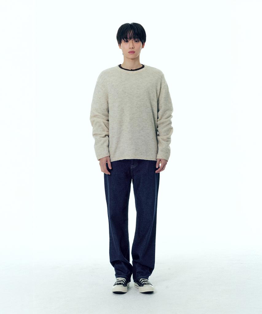 PLAC Round Neck Pullover Knit 3 Colors