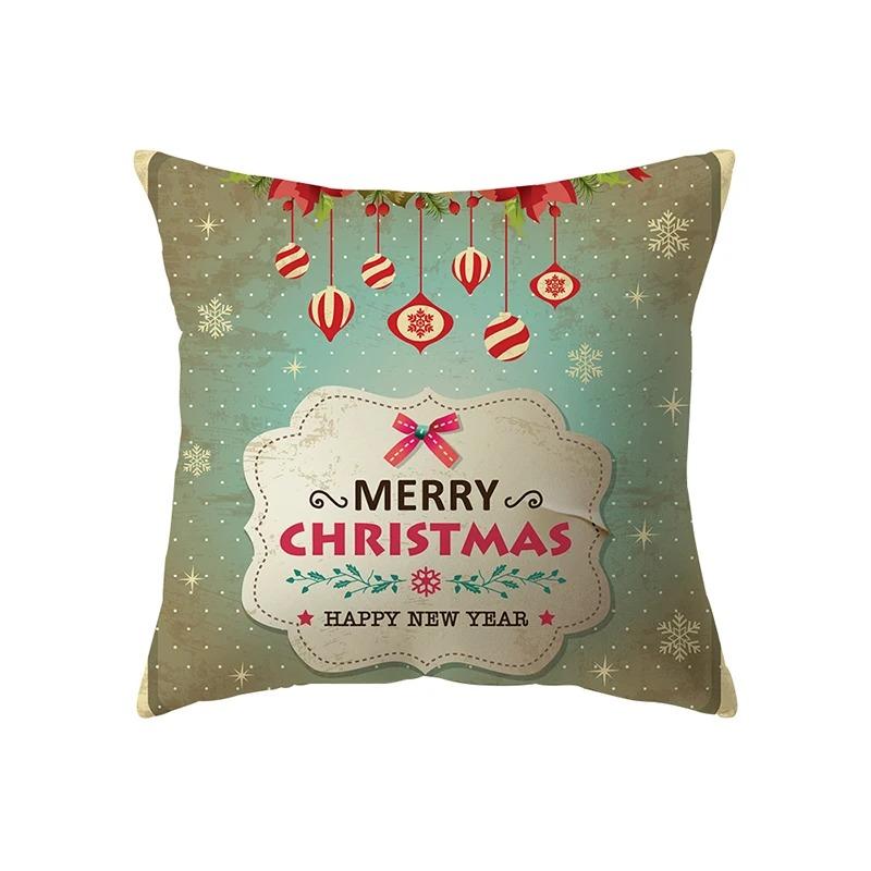 Fete de Perna Tematica Craciun Accesorii Auto Birou Mos Craciun Sufragerie Canapea Acasa Fete de Perna