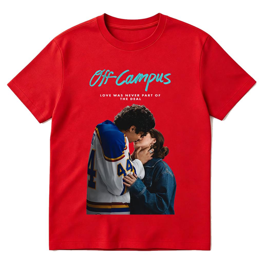 2026 Off Campus Tv Series Protagonist Tshirt Unisex Unisex Summer Cotton Y2k Clothing Fashion High Quality Short Sleeved Top Unisex