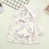 Girls Kids Casual Spring Hooded Windbreaker Jacket Children Outerwear