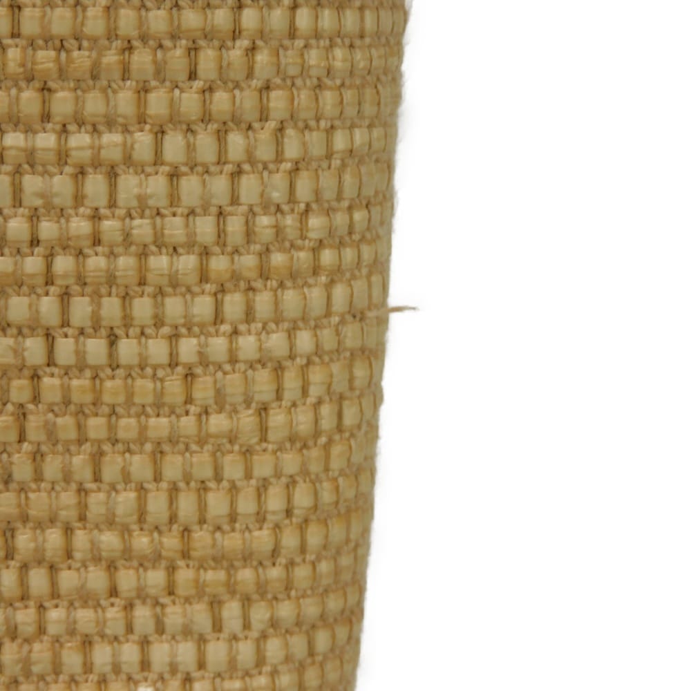 Used 12768 Le Pannier Pliage S 10144HZB035 7922 Canvas Basket Bag 2-Way Shoulder Bag with Hose, Brown, Women's from