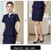 Women's Elegant Summer Suit Set - Formal Office & Hotel Wear, Professional Jewelry Store Attire