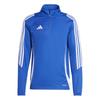 Adidas Tiro 24 Training HAS96 Zip Casual Team Royal Size Men's Top, Jacket, Lifestyle, Blue/White (IS1042), J/M