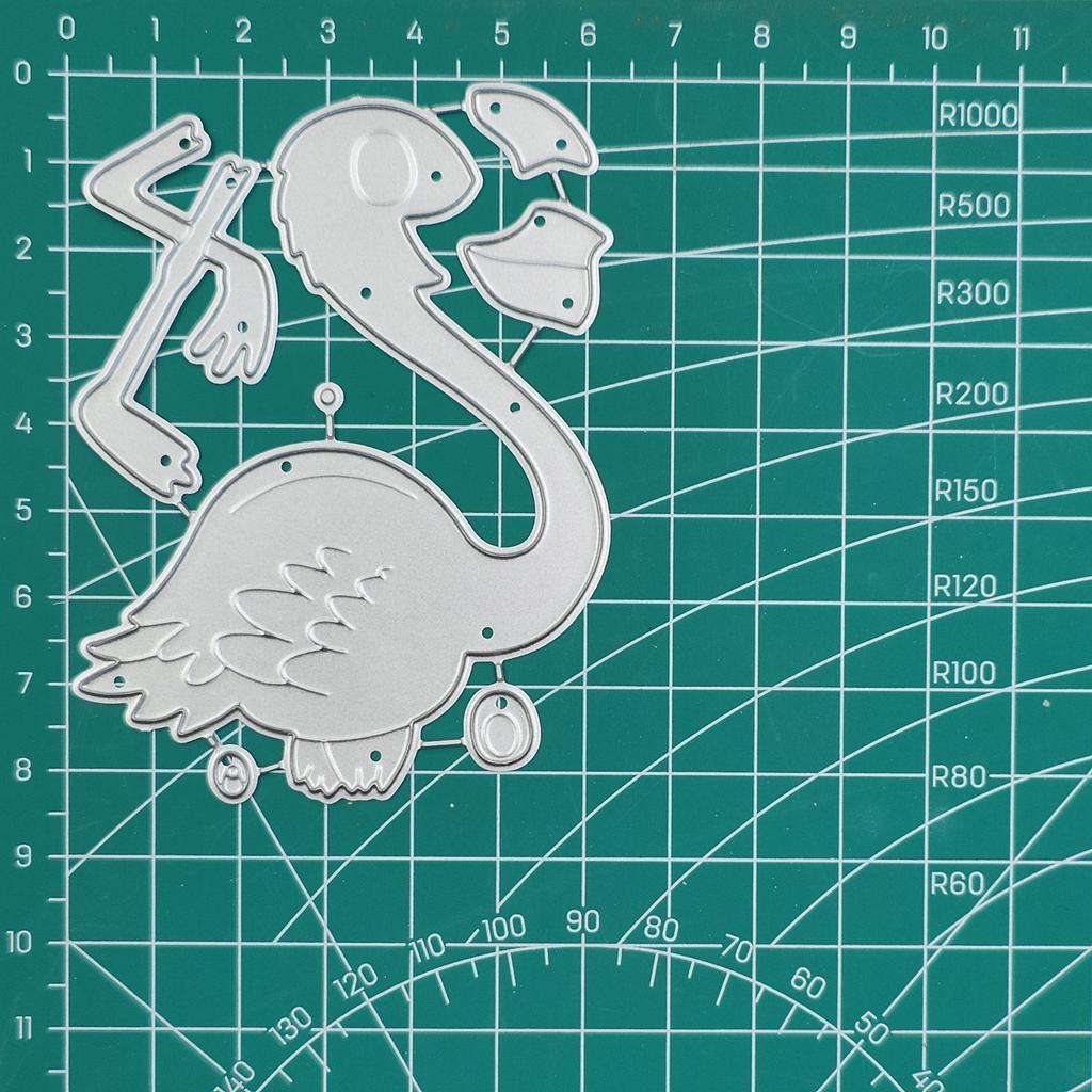 Flamingo Metal Cutting Dies Stencils for DIY Scrapbooking Decorative Embossing Paper Cards Template Decoration Die Cuts