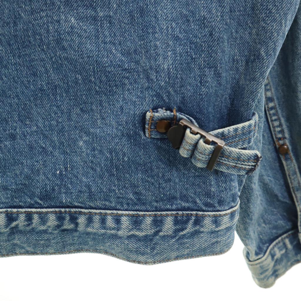 Wrangler Denim Jacket M Wash blue Denim jacket trucker Men's Used