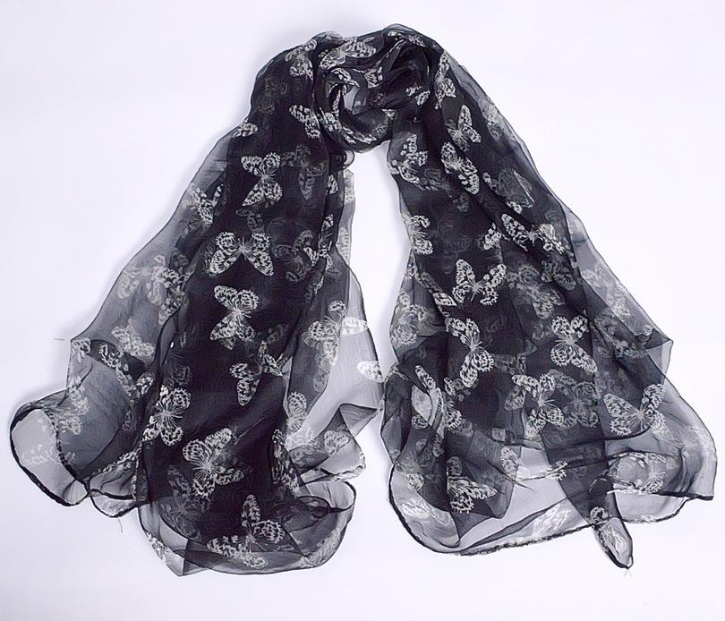 Pink Orange Silk Scarf  New Design Long Female Scarves Printed 170*105cm Spring Autumn Fashion Accessories Women Silk Scarf