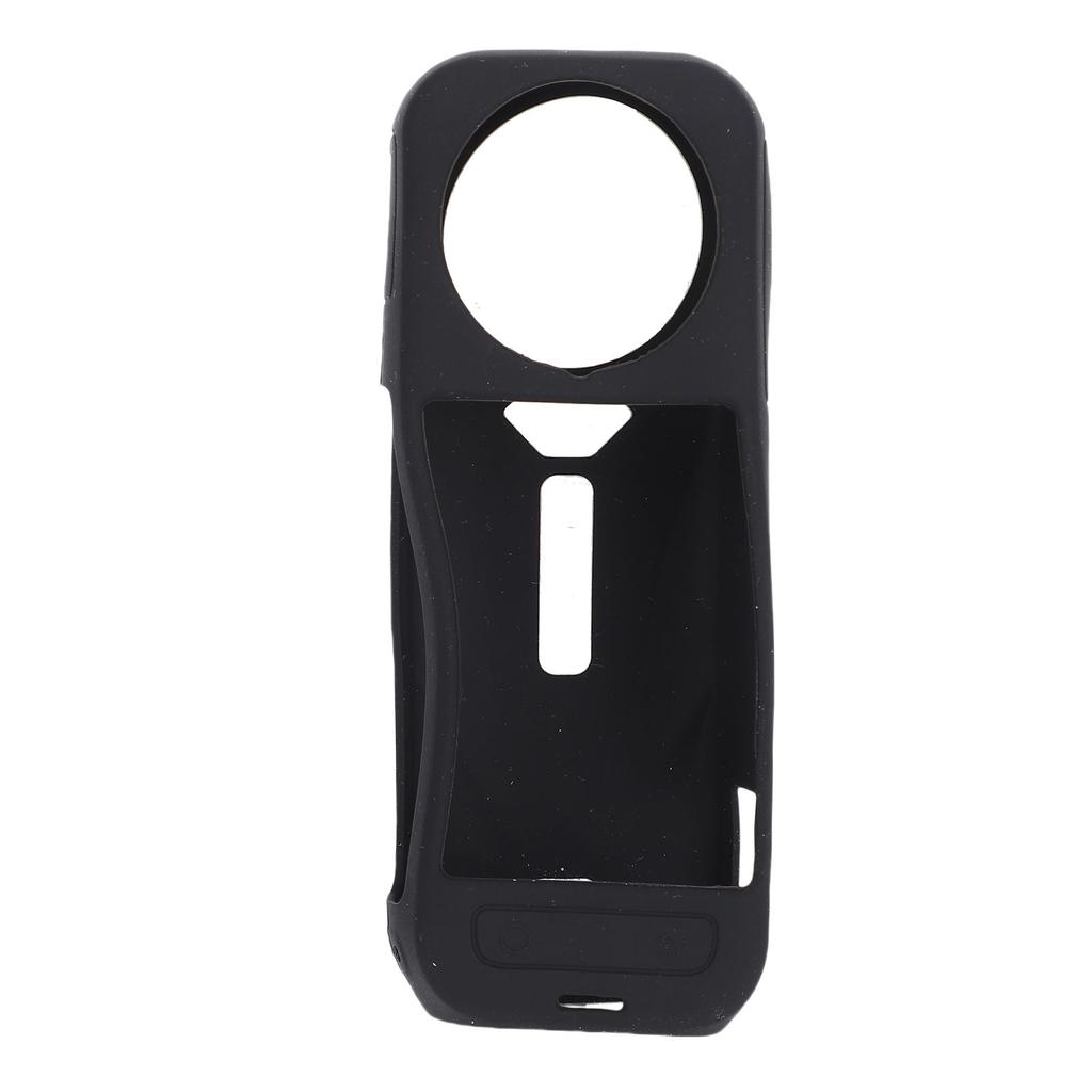 Silicone Case Fit for Insta360 X5 Panoramic Action Camera All Around Cover Protective Case Cover Anti Scratch Black
