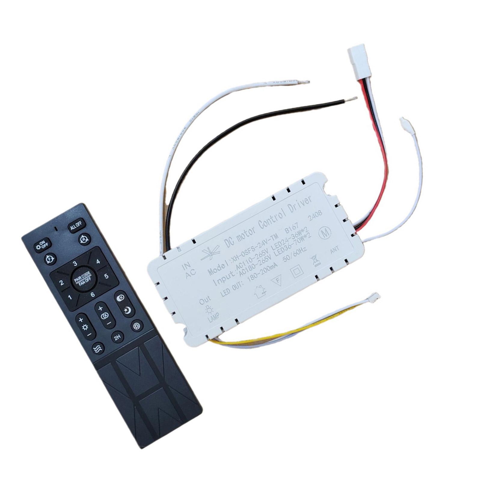 

Ceiling Lamp Controller Workshop Lighting Remote Ceiling Fan Light Controller Plastic Texture Perfect for Warehouse