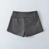 Women's 2026 High-Waisted A-Line Wide-Leg Straight Casual Shorts