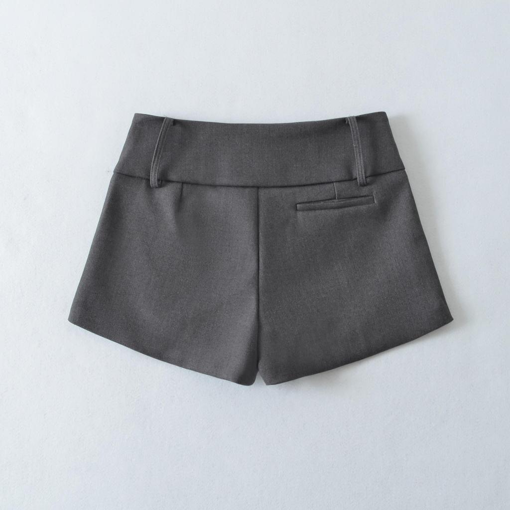 Women's 2026 High-Waisted A-Line Wide-Leg Straight Casual Shorts