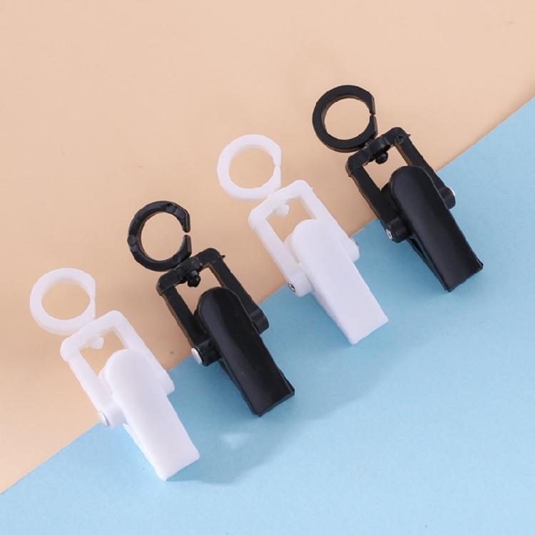10 Pieces Plastic Swivel Hanging Laundry Hooks Clip Towel Strong Clips for Wardrobes Multipurpose Small Curtain Clip