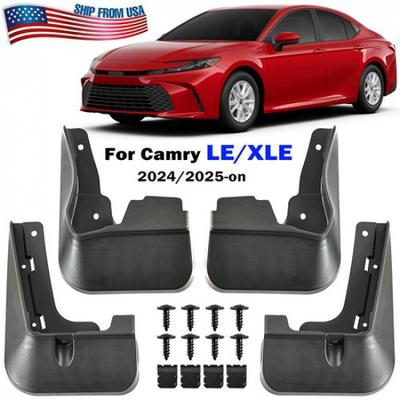 4x Front Rear For Toyota Camry LE XLE 2024 2025 Splash Guards Mudguard Mud Flaps