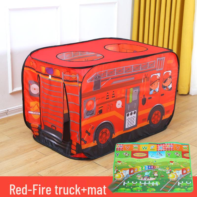 Kids' Indoor Car Tent Playhouse - Foldable Baby Pool & Play Space