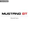 Ford Mustang GT Reflekterande Vindrute- och Bakrutedekal