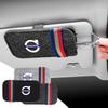 Für Rdesign V40 V50 S40 S90 XC90 S60 XC40 C40 S60 XC60 Auto Sonnenblende Brillenaufbewahrungstasche Sonnenbrillen-Organizer-Etui