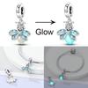 925 Sterling Silver Glow Firefly Butterfly Charms Fit Módní Originální náramky Dragonfly Bee Hmyz korálky Vlastní výroba šperků