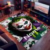 Custom personalization Joker Print Area Rug - Soft, Washable Non-Slip Indoor Mat,Living Room,Home&Office Decorative Rug