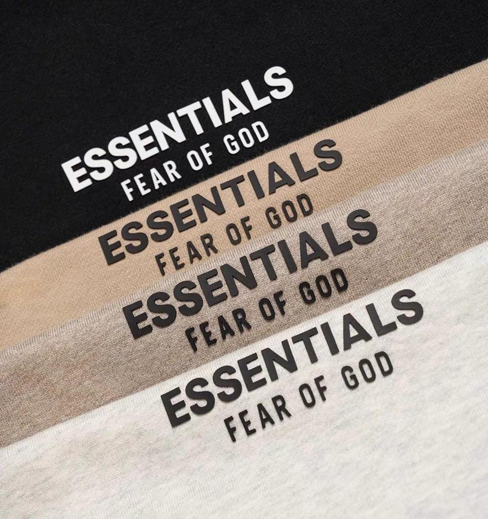 Grünes X FOG Essentials Plus Samt Kapuzenpullover SS24