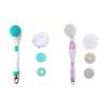 Electric Bath Brush Four-in-one Multi-function Long-handled Bath Brush Household Body Scrubber with Handle for Men Women