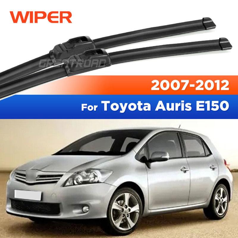 For Toyota Auris E150 2007-2012 2008 2009 2010 2011 Wiper Front Wiper Blades Windshield Windscreen Window Brush 26"+16" 26"+26"