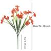 1/2Pcs Artificial Flowers Bouquet 32CM Fake Flowers for Home Decor Garden Decoration Outdoor Vase Bonsai Ornament Accessories