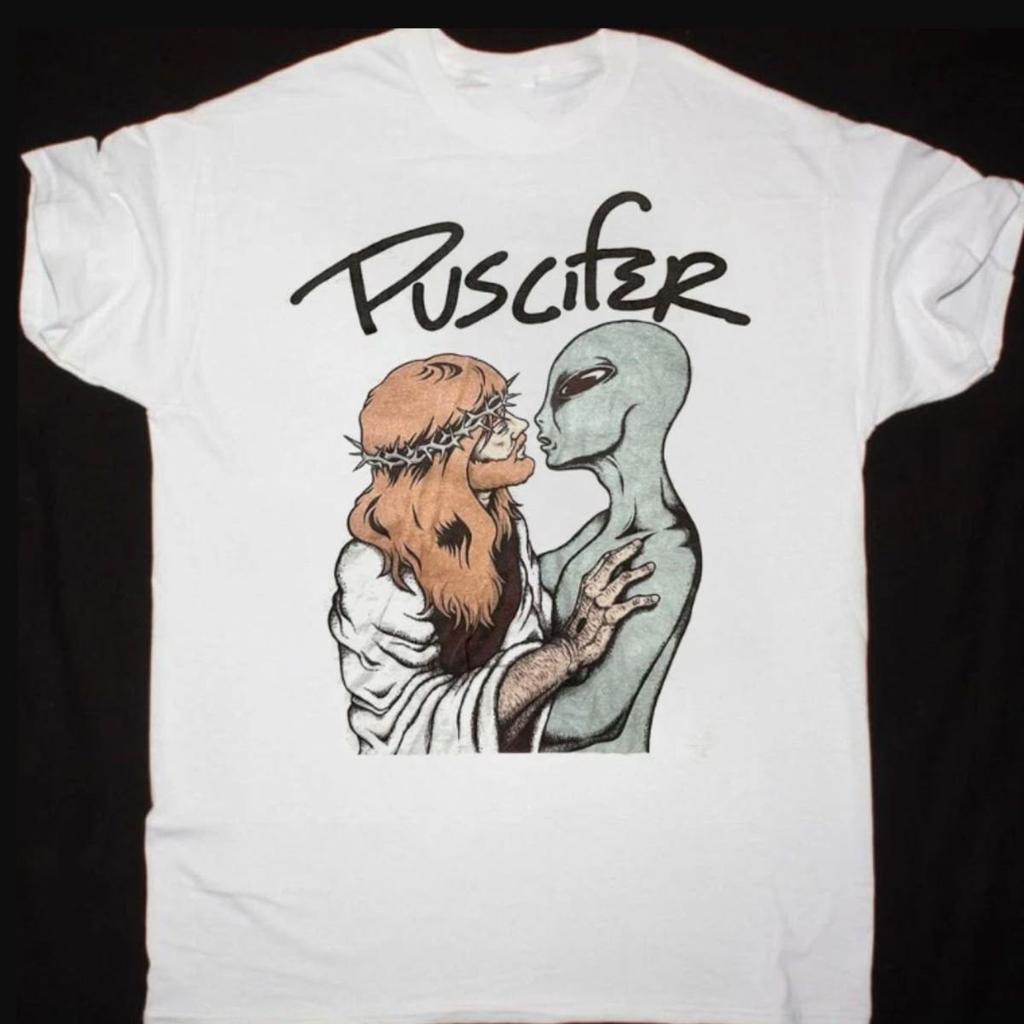 Rare Puscifer Band white T-Shirt Music Adult S5XL NI558 Unisex T-Shirt