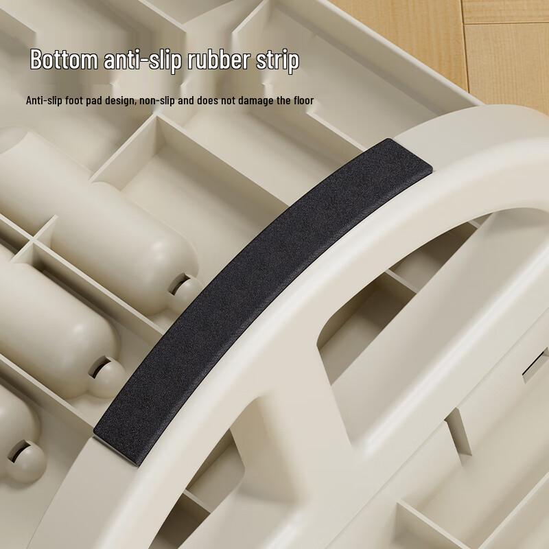 Luzhiyuan Rocking Solid Wood Under-Desk Footrest