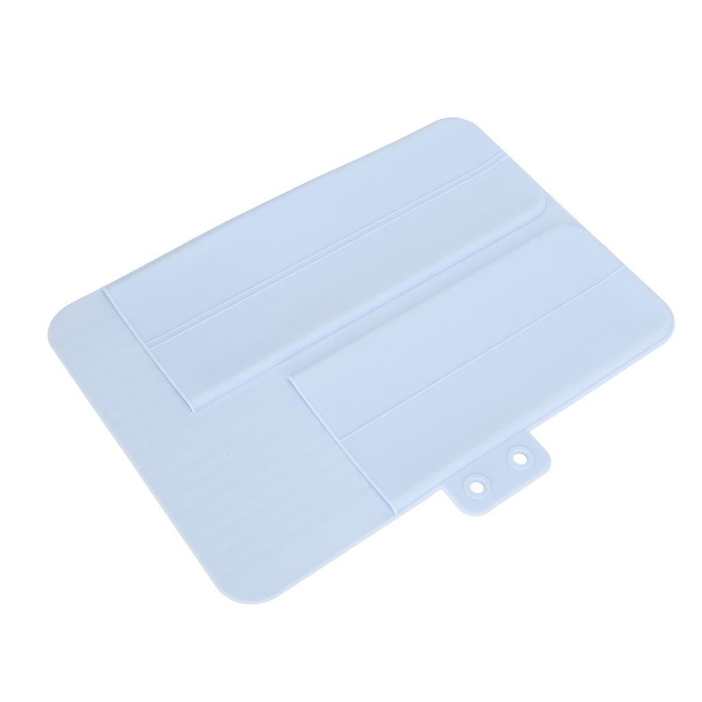Heat Resistant Mat for Curling Iron Durable Silicone Large Flat Iron Mat Pouch for Hair Straightener Hair Styling Tools