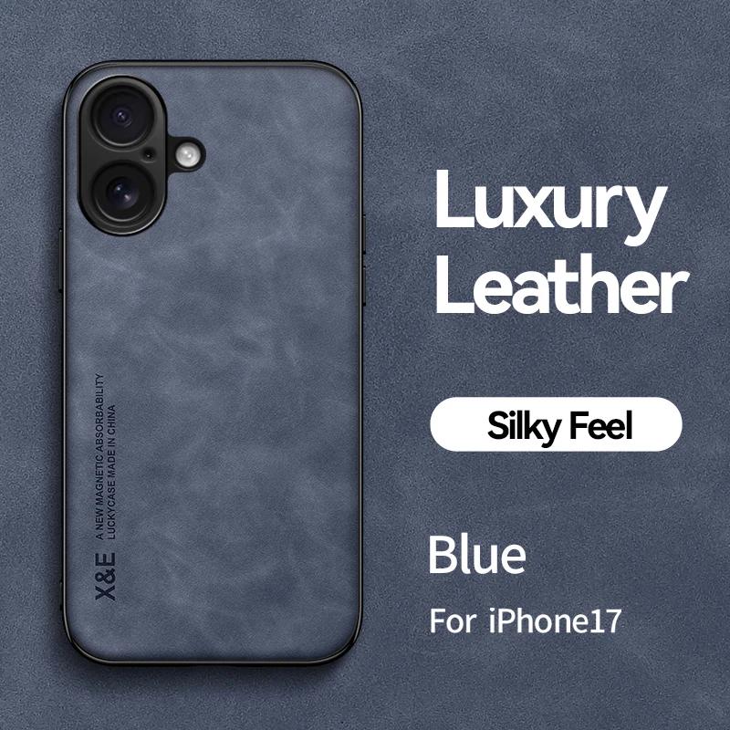 For Apple IPhone 17 Pro 17 Pro Max 17 Magnetic Wear-Resistant Lenses All-Pack Sheepskin Anti-Drop Phone Case