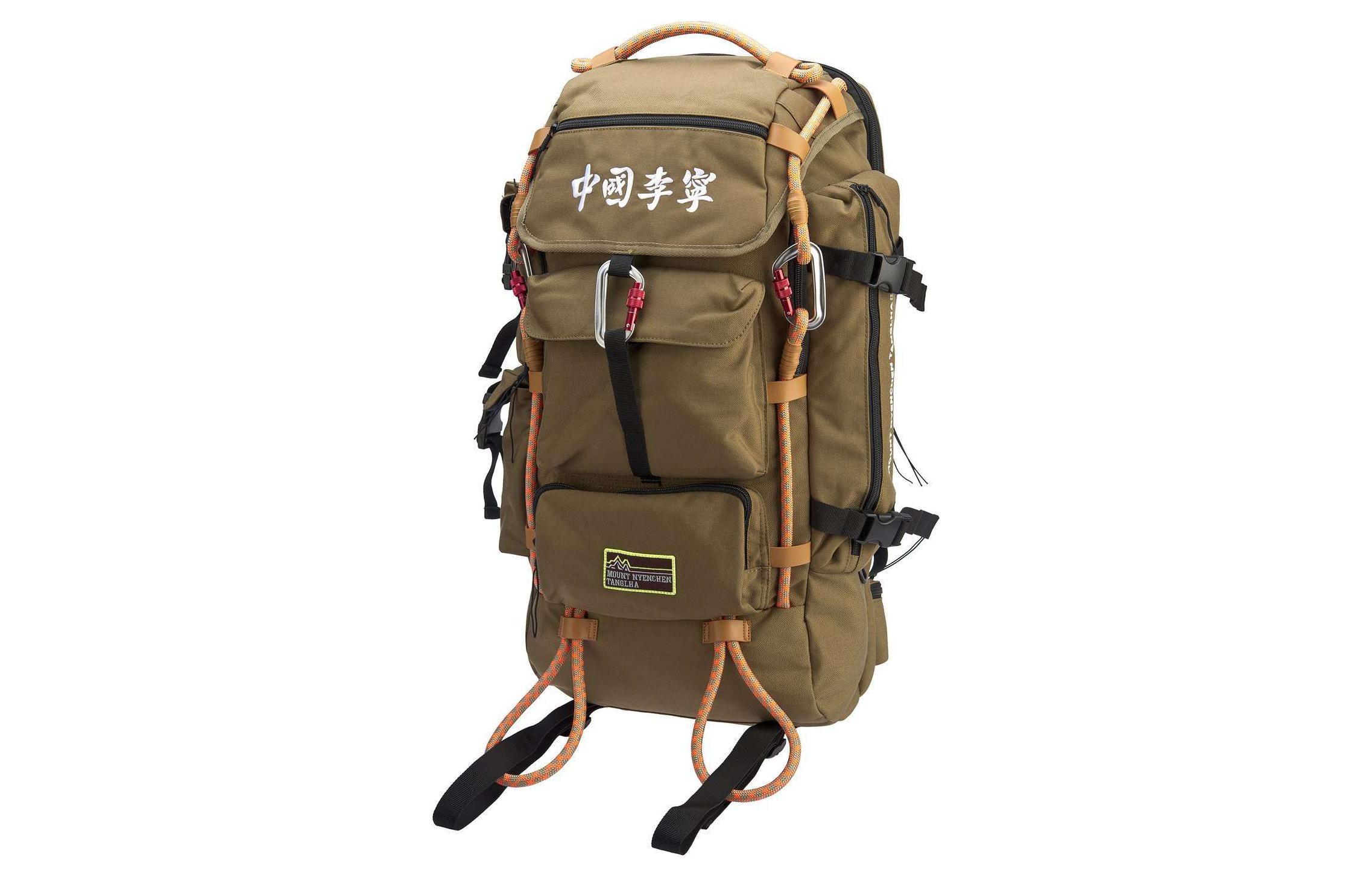 Li Ning Nylon Backpack Regular Unisex Army Green ABSP278-2